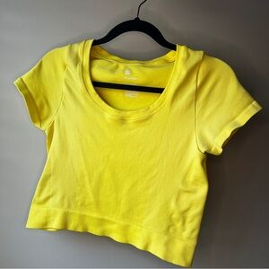 All in Motion Sunny Yellow Active Top